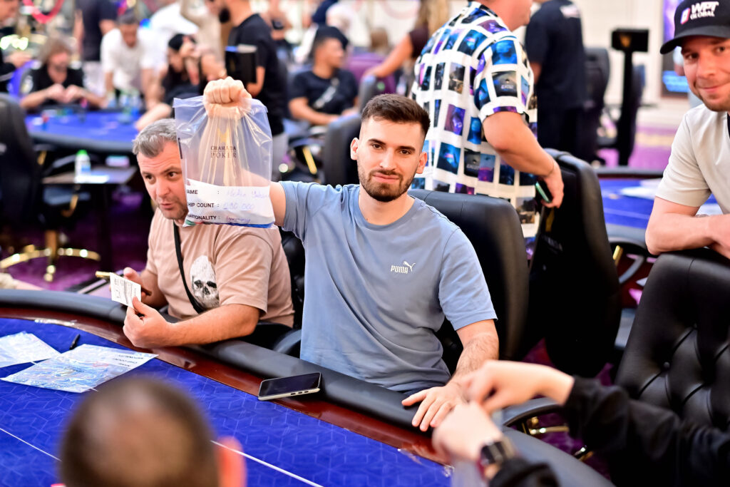 WPT Cyprus Championship - Day 1C Chipleader Metin Yalciner