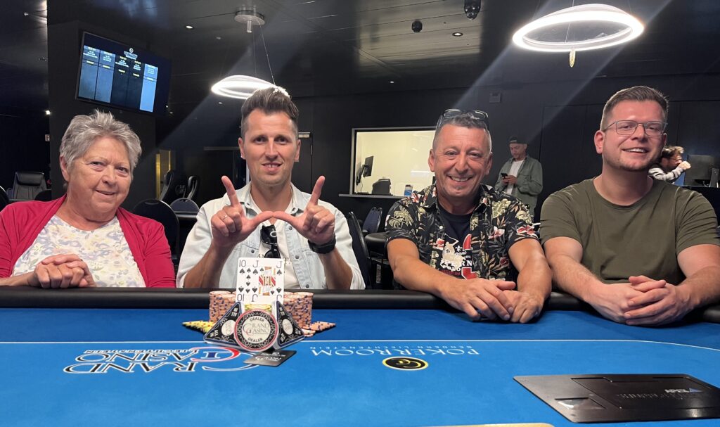 One Day 30K - 4 der 5 Dealmaker - Sebastian Marzec, Fabian Marrer, Anna Schneider Stricker, Hazir Osmani, Daniel Kraus 