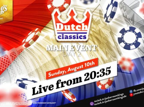 Sonntag ab 20:35 Uhr – Tag 2 des €250 Dutch Classics NLH Main Event!