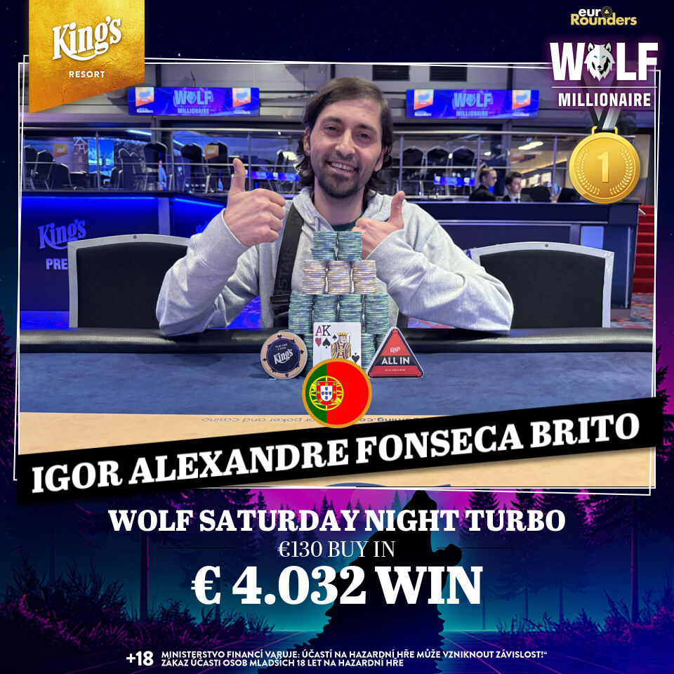 WOLF Saturday Night Turbo Sieger: Igor Alexandre Fonseca Brito (POR)