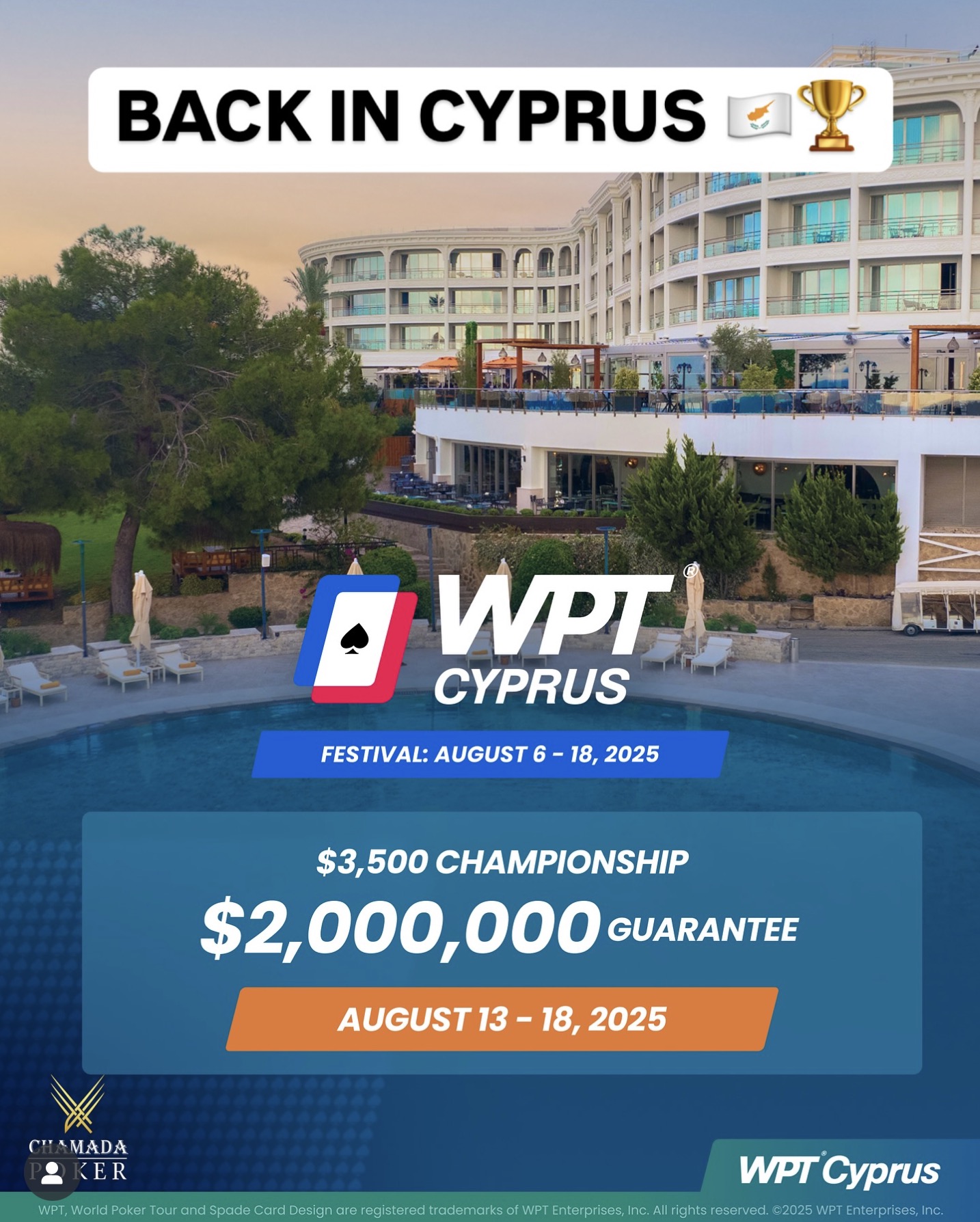 WPT Cyprus Championship - Banner