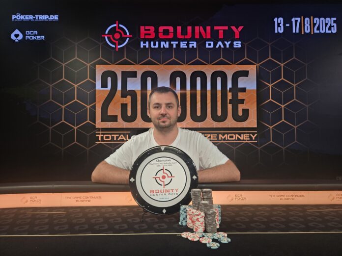 Sieger im Bounty Hunter Days BHD PKO Highroller: Szymon Politowski (POL)