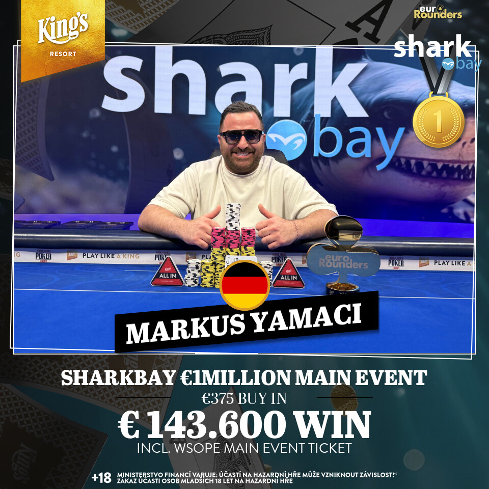 sharkbay 1Million Main Event - Markus Yamaci