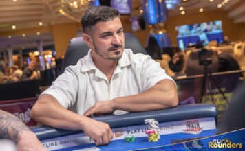 Ciprian Paunescu prescht in IPS Main Event 1A/B Part 2 vor! sharkbay €1Million Main Event - Final Day - Ciprian Paunescu (ROU)