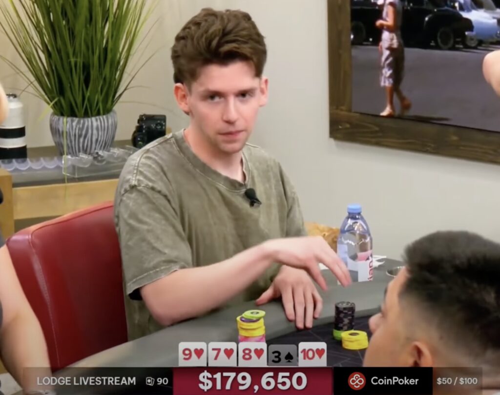 Corey Eyring und $179.650 im Pot bei Live at the Lodge