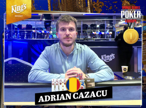 1k Pot Limit Omaha Bounty Sieger: Adrian Cazacu (ROU)