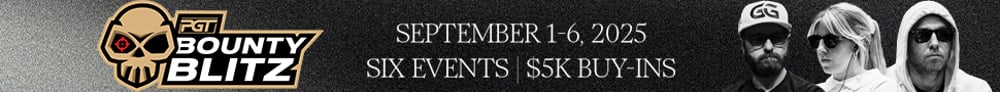 PGT Bounty Blitz PokerGO Tour