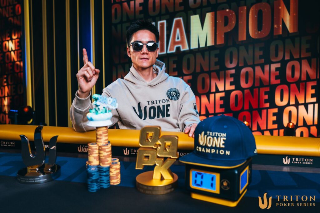 Triton One - Event #1 $3k QQPK Genesis Winner: Chengxu Hu