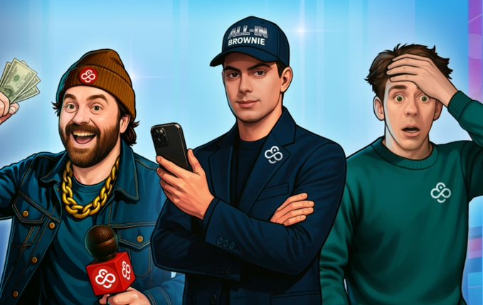 CoinPoker Creator Squad - Ryan DePaulo, Frankie Cucc, Corey Eyring