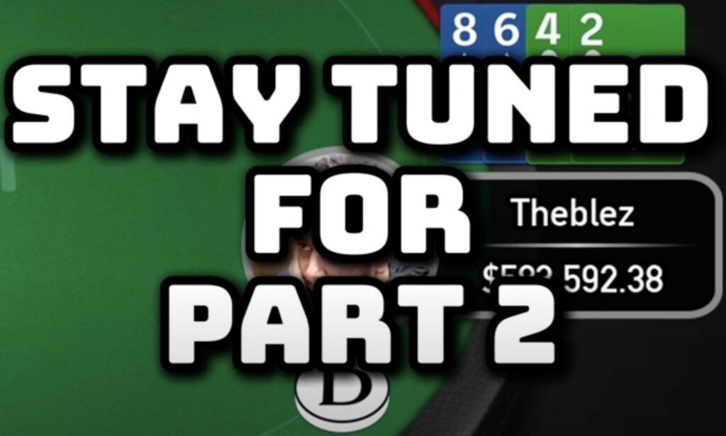 CoinPoker Video - Jared Bleznick TheBlez harrington25 2,5 Millionen High Stakes - STAY TUNED FOR PART 2