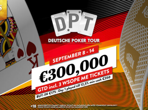 Deutsche Poker Tour – €383.750 an Garantien bei der DPT im King’s!