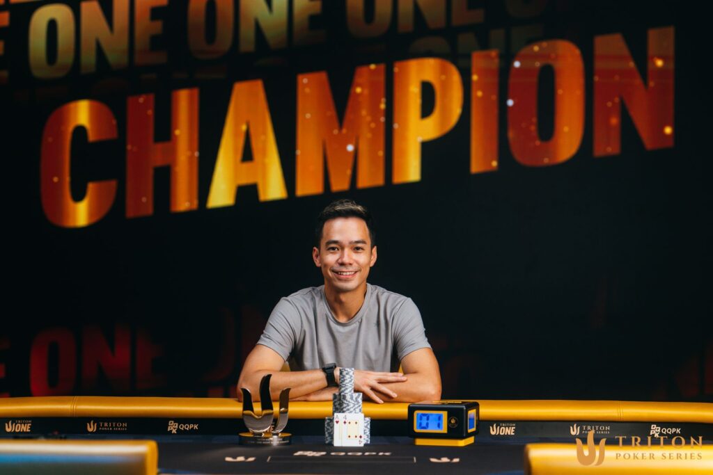 Triton One - Event #3, $5k One Night NLH Winner: Doyle Kwan Fu (HKG)