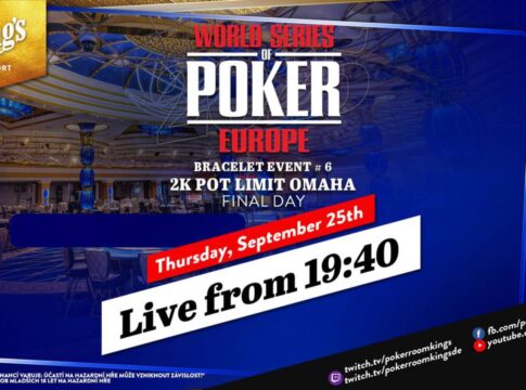 Donnerstag ab 19:50 Uhr – Finale des €2.000 WSOPE Pot Limit Omaha Event #6!
