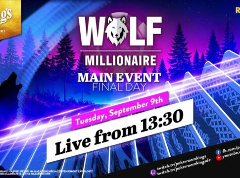 Dienstag ab 13:30 Uhr – Final Table des €350 WOLF Millionaire NLH Main Events!