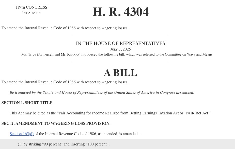 HR 4304 - FAIR Bet Act