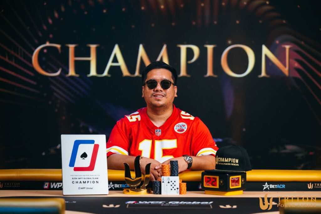 Triton SHRS Jeju II Event #1 $25k WPT global Slam Champion: James Mendoza (USA)