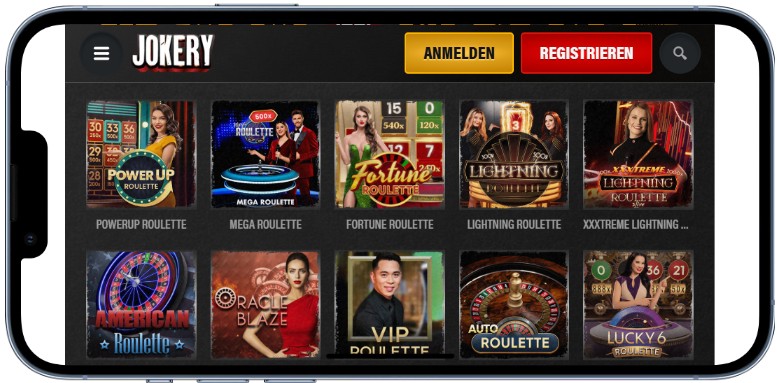 Jokery Roulette Casino.