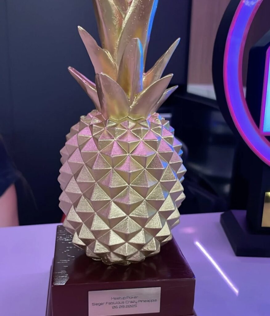 MUP - Die goldene Ananas - Fabiulous Crazy Pineapple - Meetup Poker