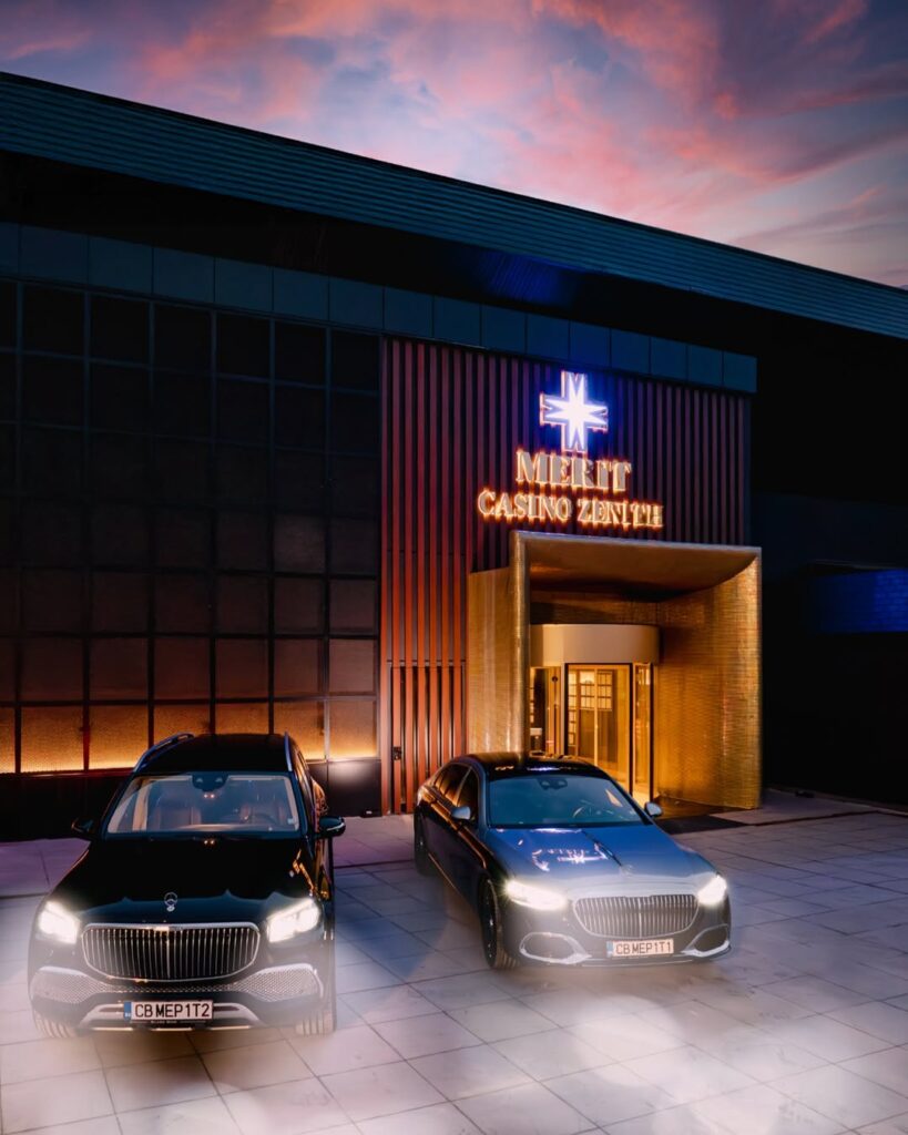 Merit Poker International - Merit Casino Zenith Sofia - Entrance + Parking