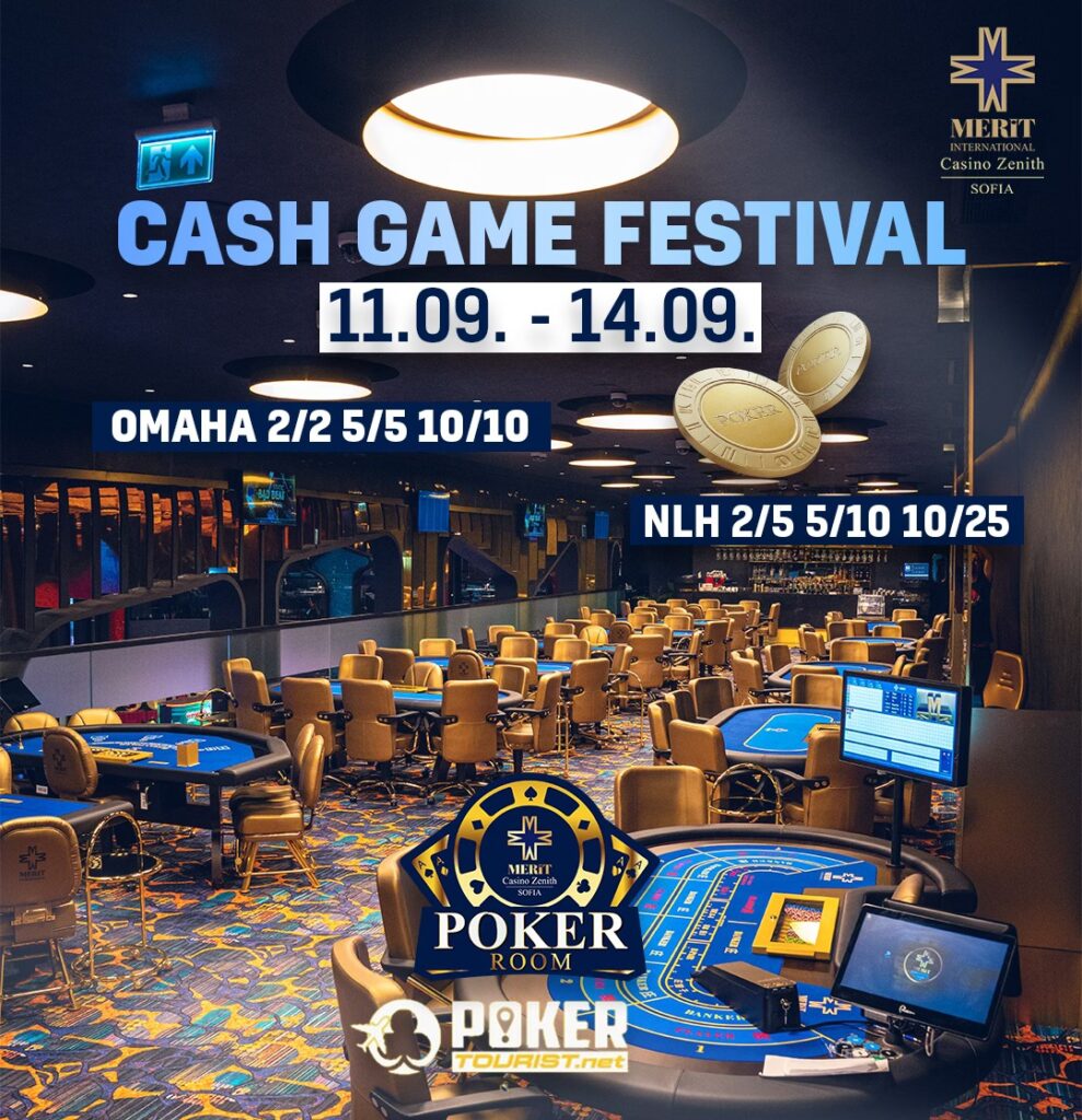 Merith Zenith Casino Sofia - Cash Game Festival