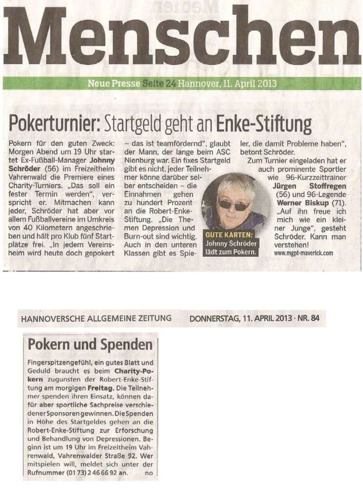 Neue Prese - Jonny Schroeder