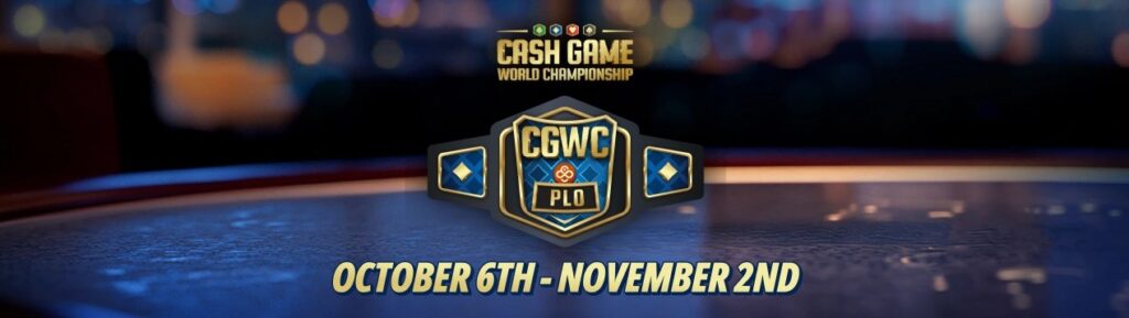 PLO CGWC CoinPoker PLO Cash Game World Championship - BANNER