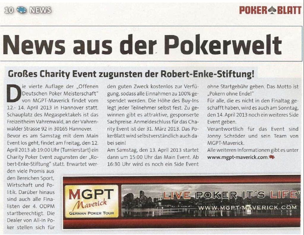 PokerBlatt - Jonny-Schroeder