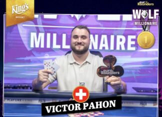 WOLF Millionaire ME Winner - Victor Pahon
