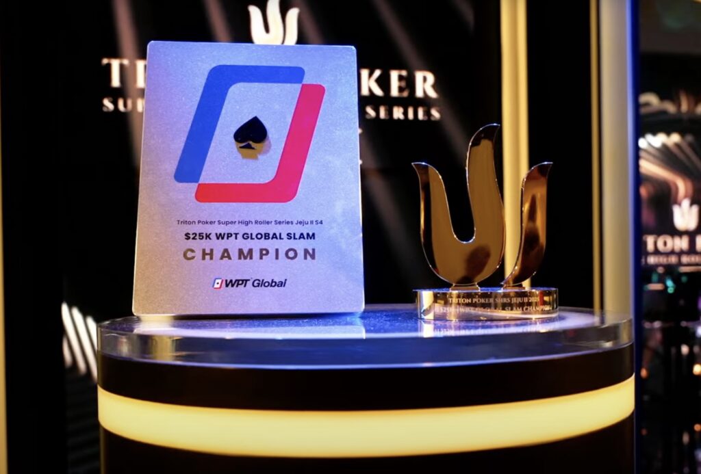 WPT global Slam & Triton Series Tophies