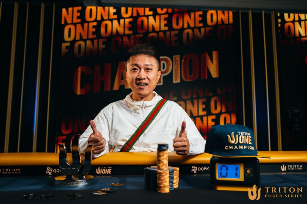 Triton One - Event #5, $10k Mystery Bounty Winner: Yiaqing Ji (CHN)