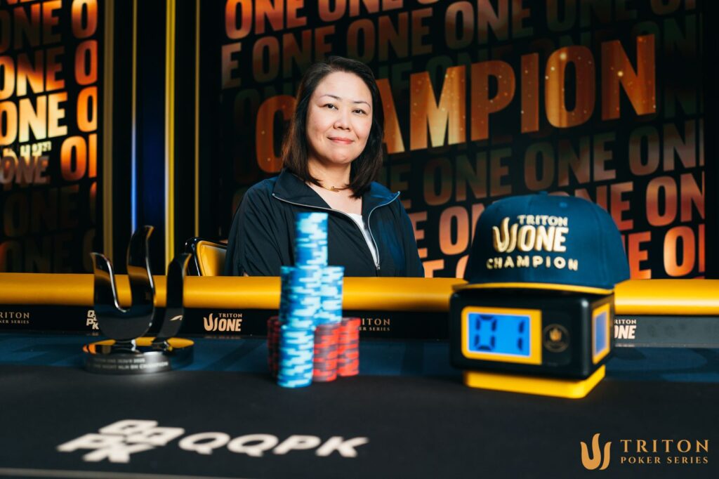 Triton One - Event #11, $2k One Night NLH Winner: Yoko Sasaki (JPN)