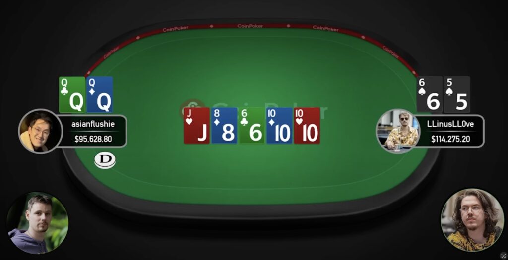 Linus Löliger LLinusLL0ve LLinusLLove vs Bjorn Li asianflushie