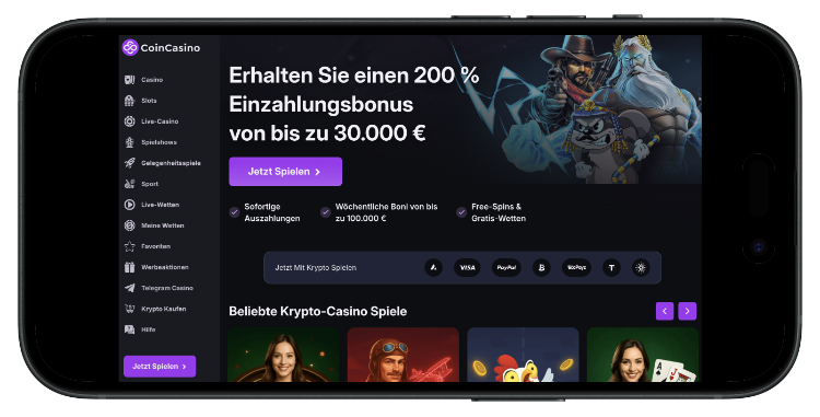 coincasino ohne steuer