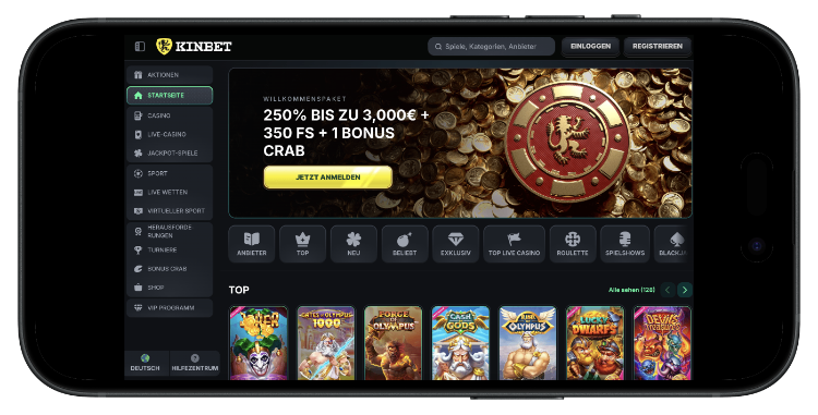 kinbet 500 casino bonus