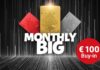 Viermal Monthly Big auf win2day dieses Wochenende mit über €70.000 an Garantien!