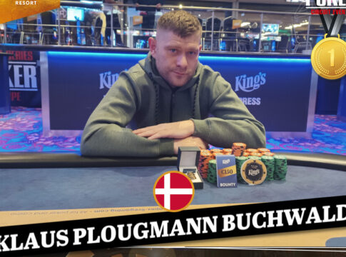 King’s WSOPC – Der erste Ring geht an Klaus Buchwald aus Dänemark!