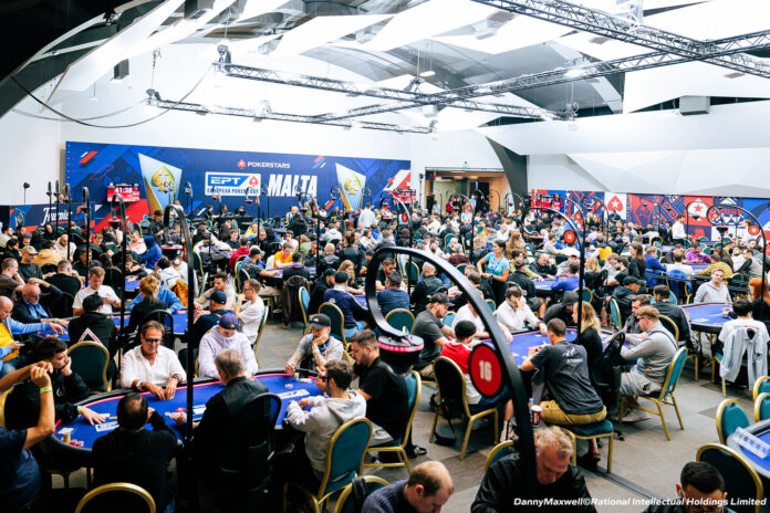 Turniersaal EPT Malta Turniersaal EPT Malta