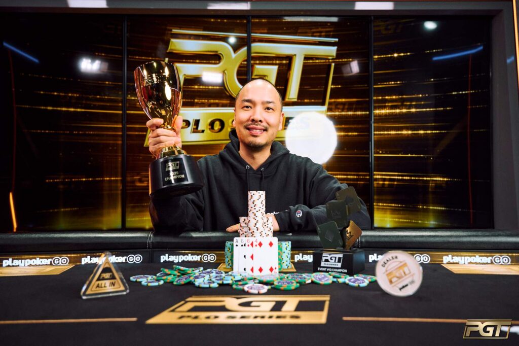Sieger im $25.200 Championship und der PGT PLO Series II: Chino Rheem