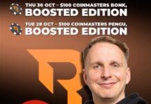 Jetzt schnell sein: Bencb & CoinPoker boosten die CoinMasters Guarantee am DI & DO um $10k! CoinPoker CoinMasters Boosted Edition BenCB