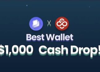 CoinPoke x Best Wallet - $1.000 Cash Drop