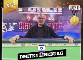 WSOPC €660 Fiftystack NLH Winner: Dmitry Lineburg (ISR)