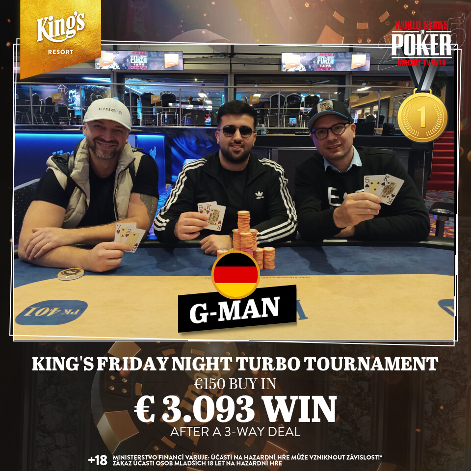 Friday Night Turbo Tournament - ASATOMA, G-MAN, ROBSN MONROE