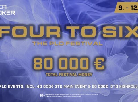 Vier Karten und mehr im GCA Pokerroom 2.0 beim „Four To Six“ PLO Festival!