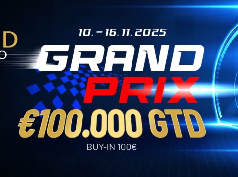 €100.000 Garantie beim €100 Grand Prix im Card Casino Samorin!