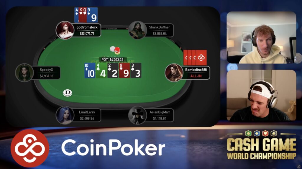 PLO CGWC Day 7 - godfromstock vs. Bombolino888