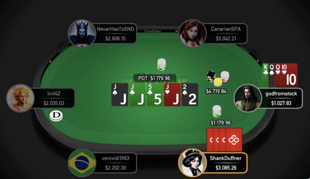 PLO CGWC Day 7 - godfromstock vs. ShankDuffner