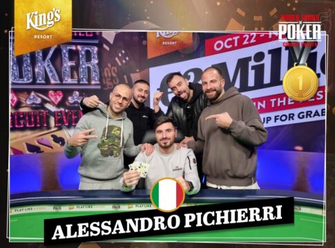 Pichierri erobert den Ring beim Lucky 7s der WSOP Circuit im King’s!