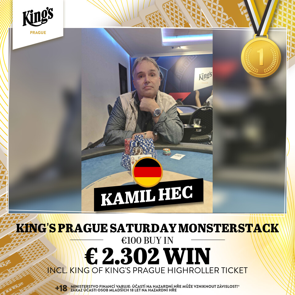 Sieger im Saturday Monsterstack: Kamil Hec (GER)
