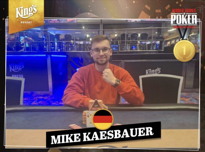 Sieger im Saturday Night Turbo Tournament: Mike Käsbauer (GER)