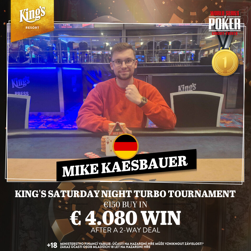 Saturday Night Turbo Tournament - Mike Kaesbauer